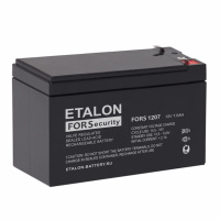 Изображение аккумулятор etalon fors 1207 12в 7 а∙ч