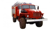 Изображение пожарная автоцистерна ац 4,0-40 (урал 43206-61)